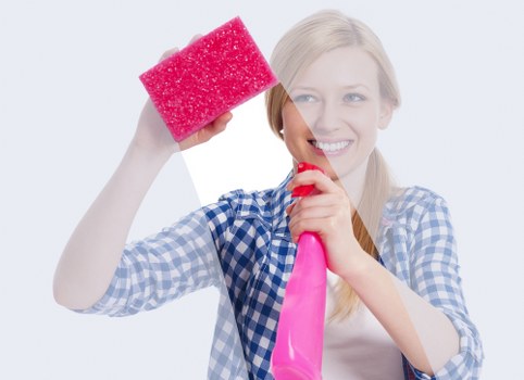 Sanitized workplace surfaces showing the impact of commercial cleaning
