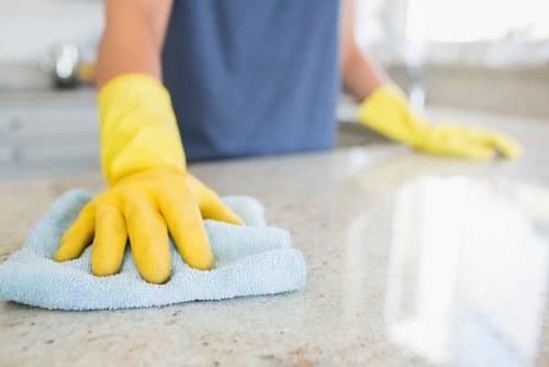 Room-by-room house cleaning for a fresh interior